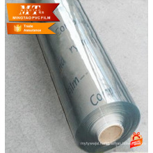 0.1mm crystal pvc film for Super clear PVC film roll for PVC Factory